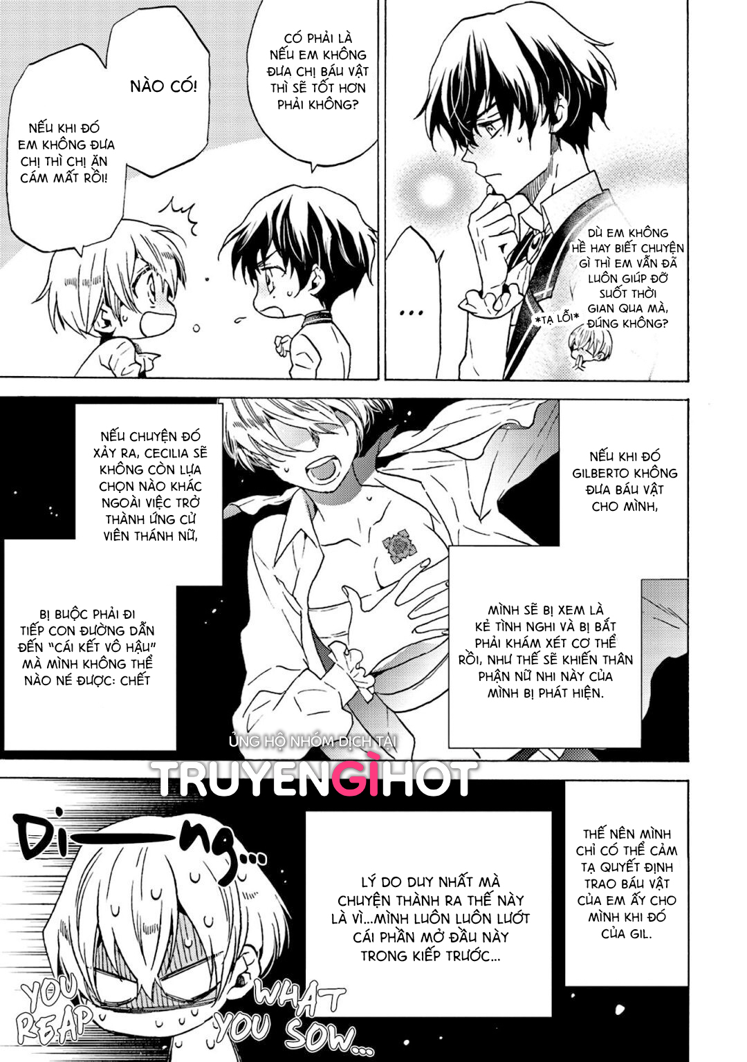 kẻ phản diện, cecilia silvie, không muốn chết, thế nên cô đã cải nam trang chapter 2.1 7
