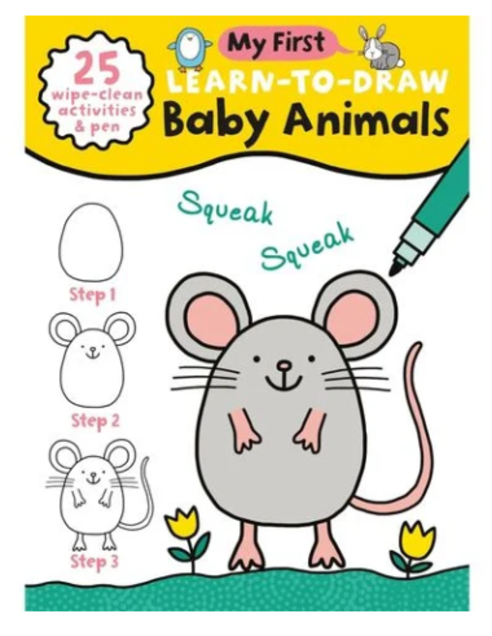 Sách My First Learn To Draw: Baby Animals