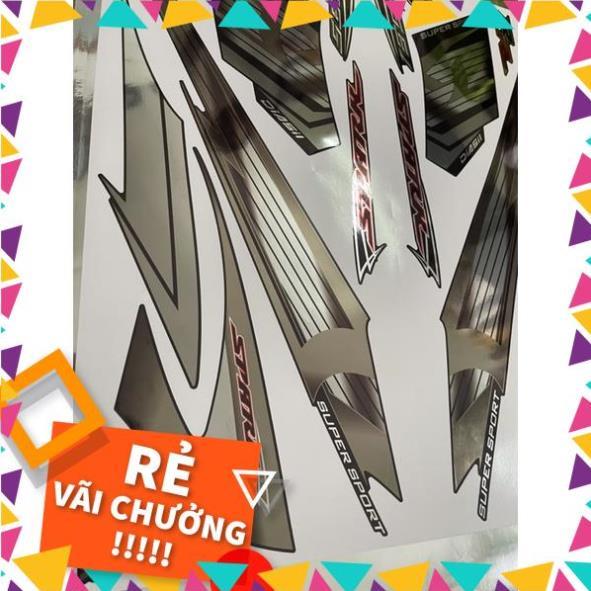 Tem rời Crom Spark Exciter 135 siêu bóng