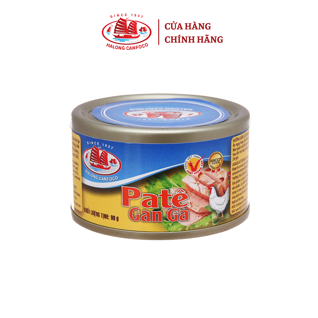 Pate gan gà 90g - Đồ Hộp Hạ Long