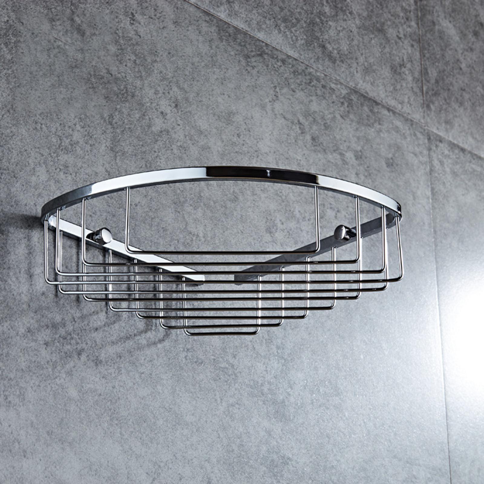 Wall Mount Bathroom Corner Shelf Bathtub Floating Shelves for Balcony Toilet