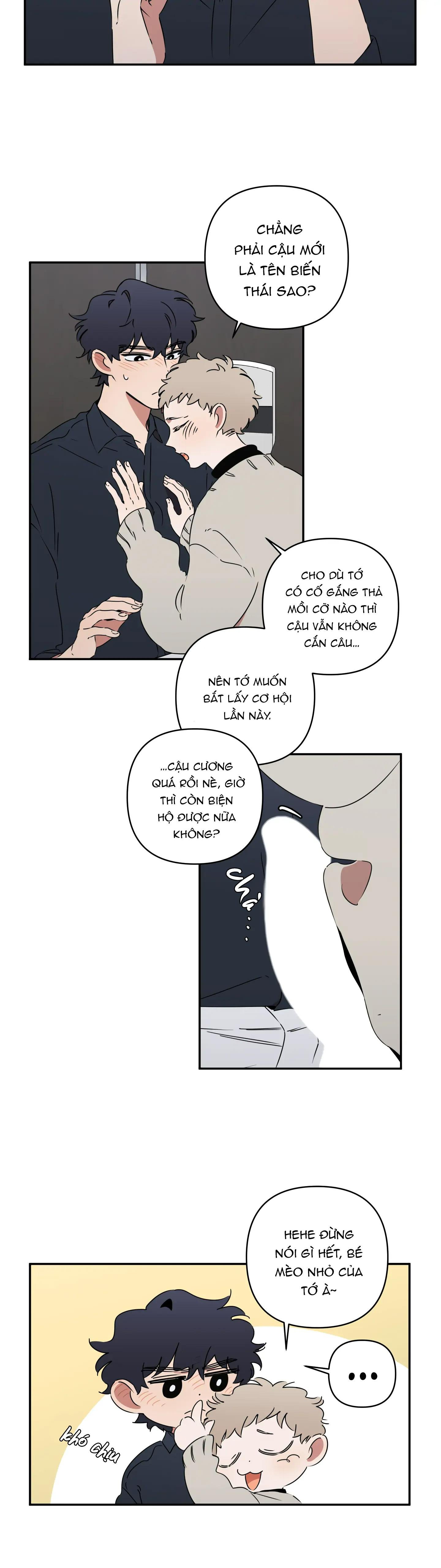 giấu kĩ vào, đừng để tớ nhìn thấy cái xx của cậu! chapter 3 6