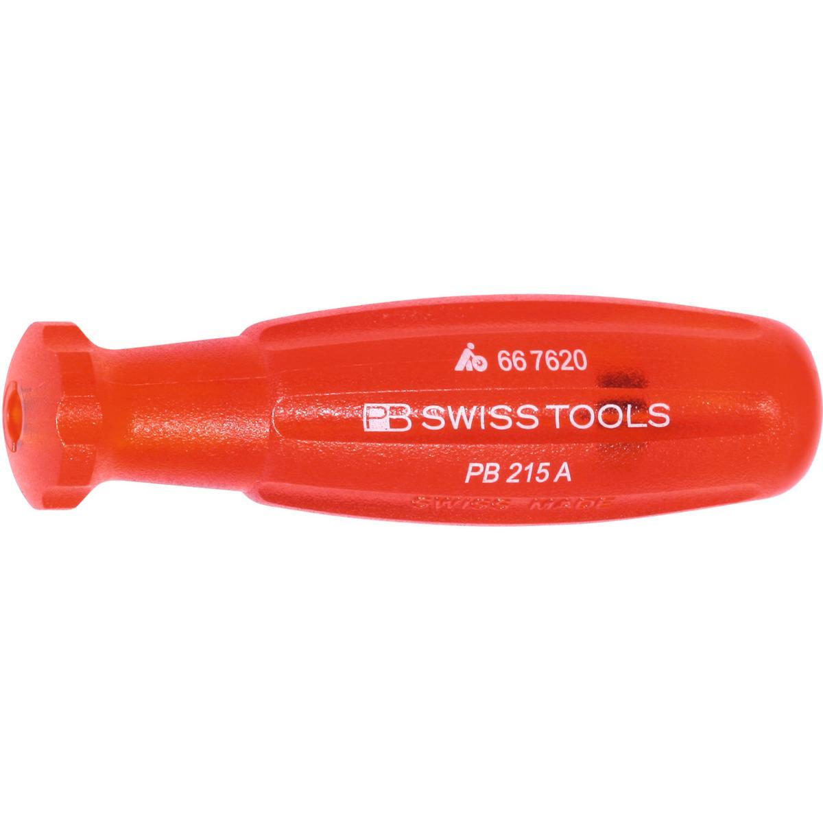 Cán Tua Vít Red “multicraft” Power Grip Pb 215.a Pb Swiss Tools 667620 - Hàng Chính Hãng 100% từ Thụy Sĩ