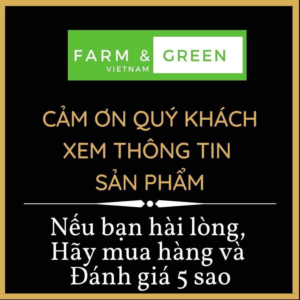 Béc Phun Mưa Tưới Cây Bằng Đồng Ren 21 FARM &amp; GREEN VIETNAM - Hàng Chính Hãng