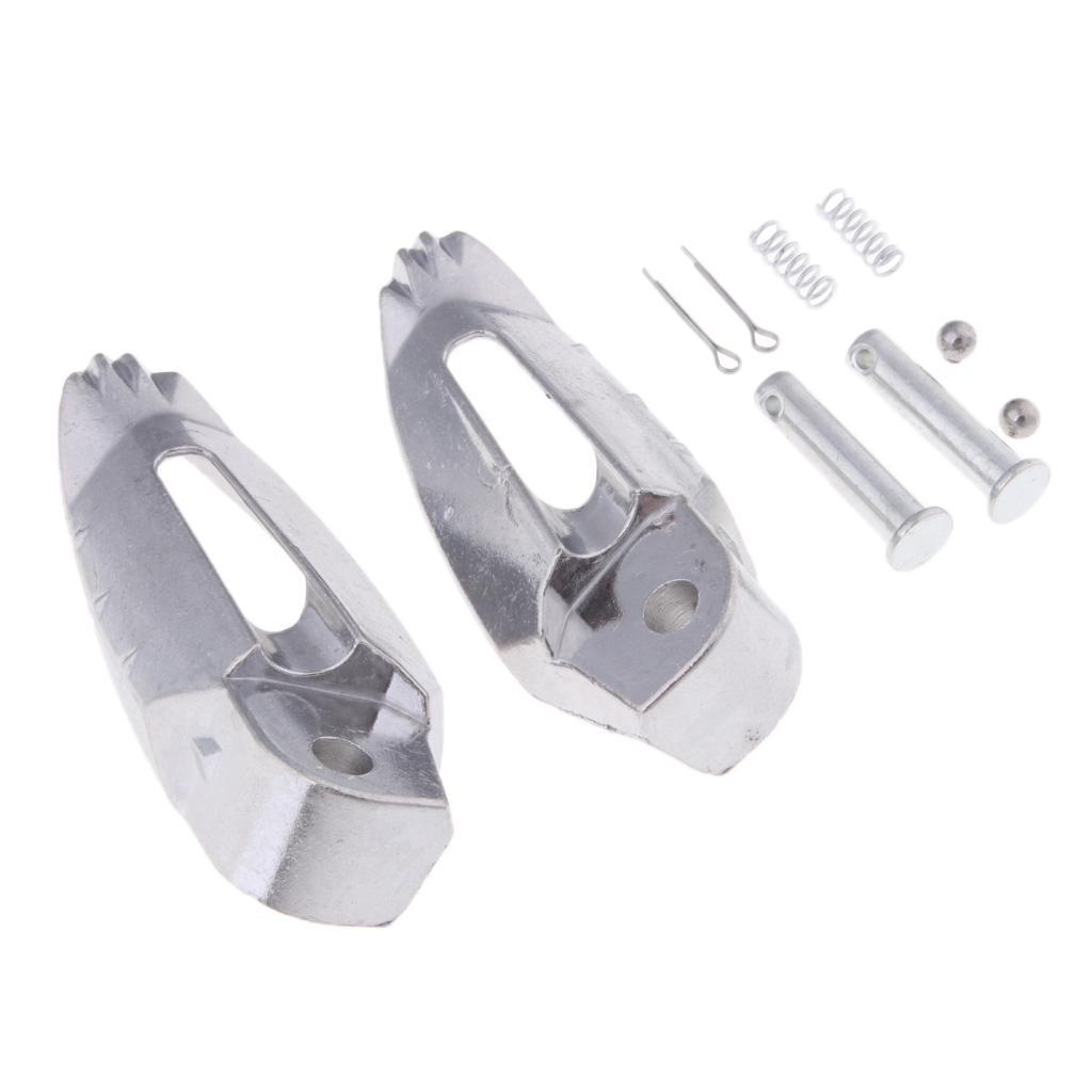 2Pcs Motorcycle Universal Foot Peg Footrest for Scooter Electric Scooter TTX