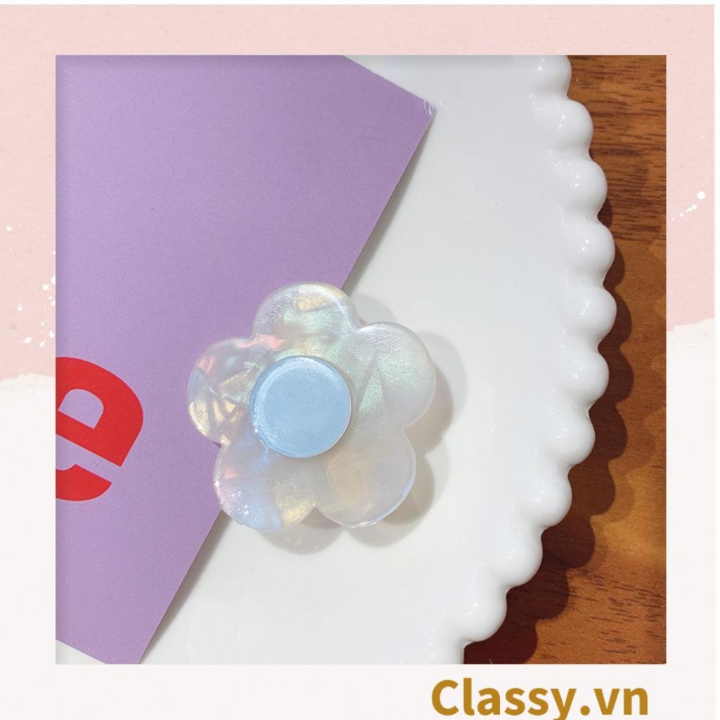 Kẹp tóc Classy mái kích thước 3.8cm, bông hoa nhỏ phụ kiện tóc dễ thương PK1586