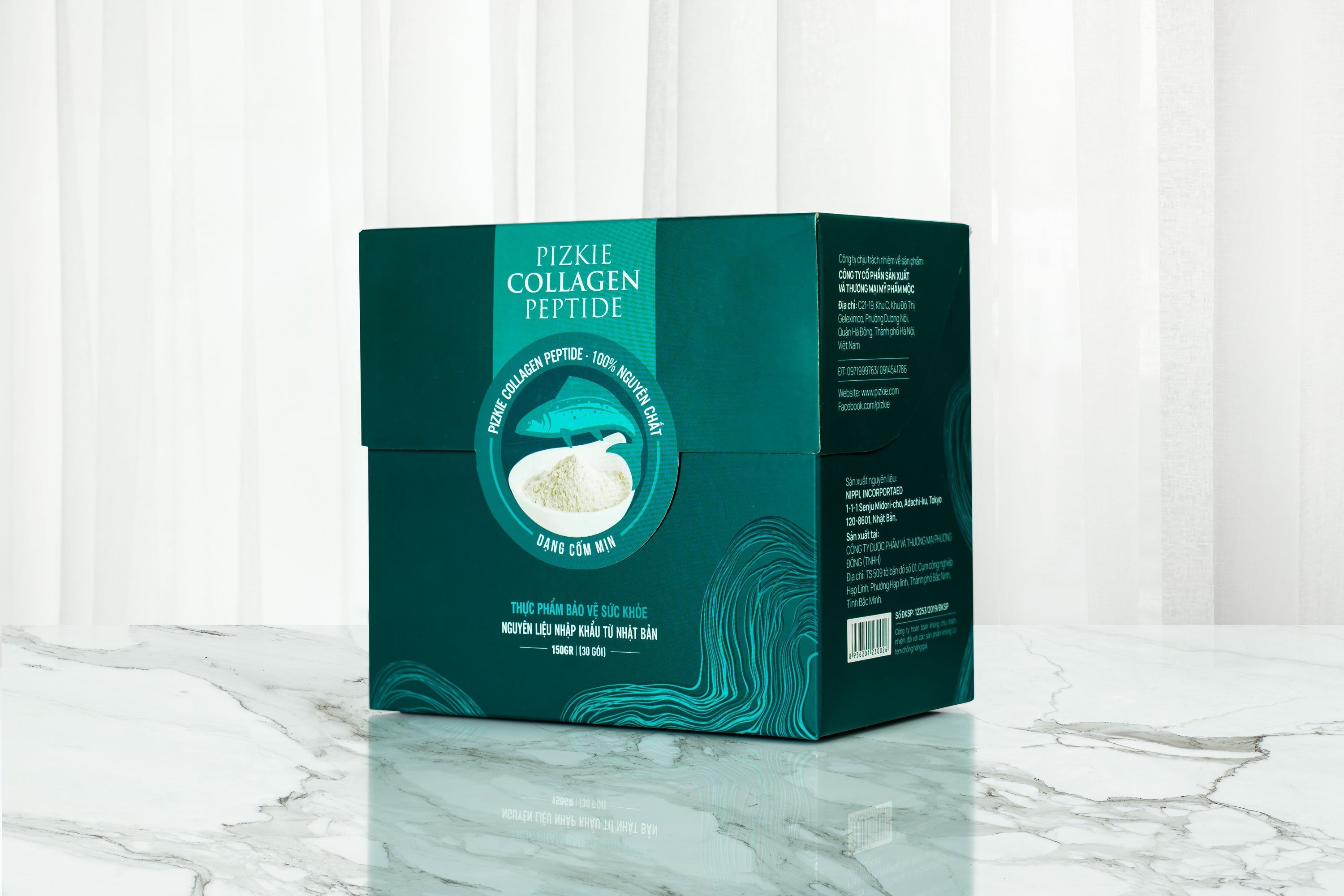PIZKIE COLLAGEN PEPTIDE - Nguyên Liệu Nhập Khẩu Nhật Bản Trẻ Hóa da 150gr