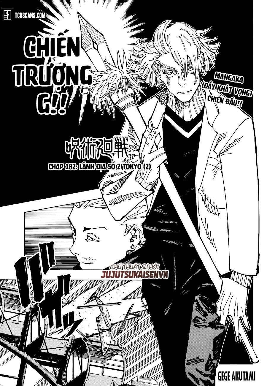 jujutsu kaisen - chú thuật hồi chiến chapter 182 1