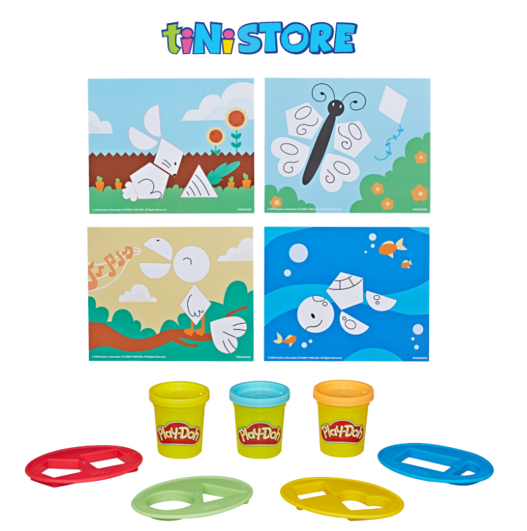 Bộ đồ chơi đất nặn hình học cơ bản Play-Doh