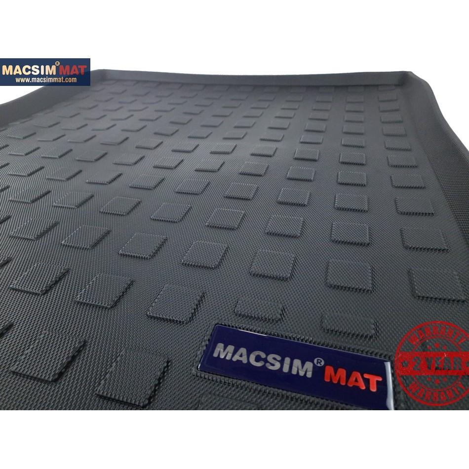Hình ảnh Thảm lót cốp Audi A6 2014-đến nay nhãn hiệu Macsim chất liệu TPV cao cấp màu đen