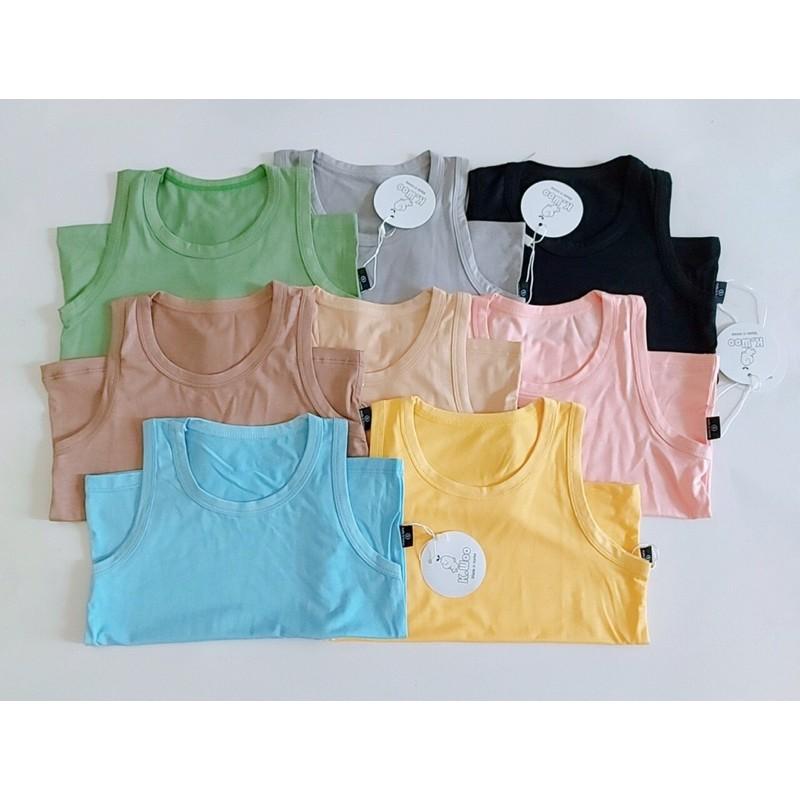 Áo ba lỗ petit thun lạnh Kwoo cho bé trai / bé gái