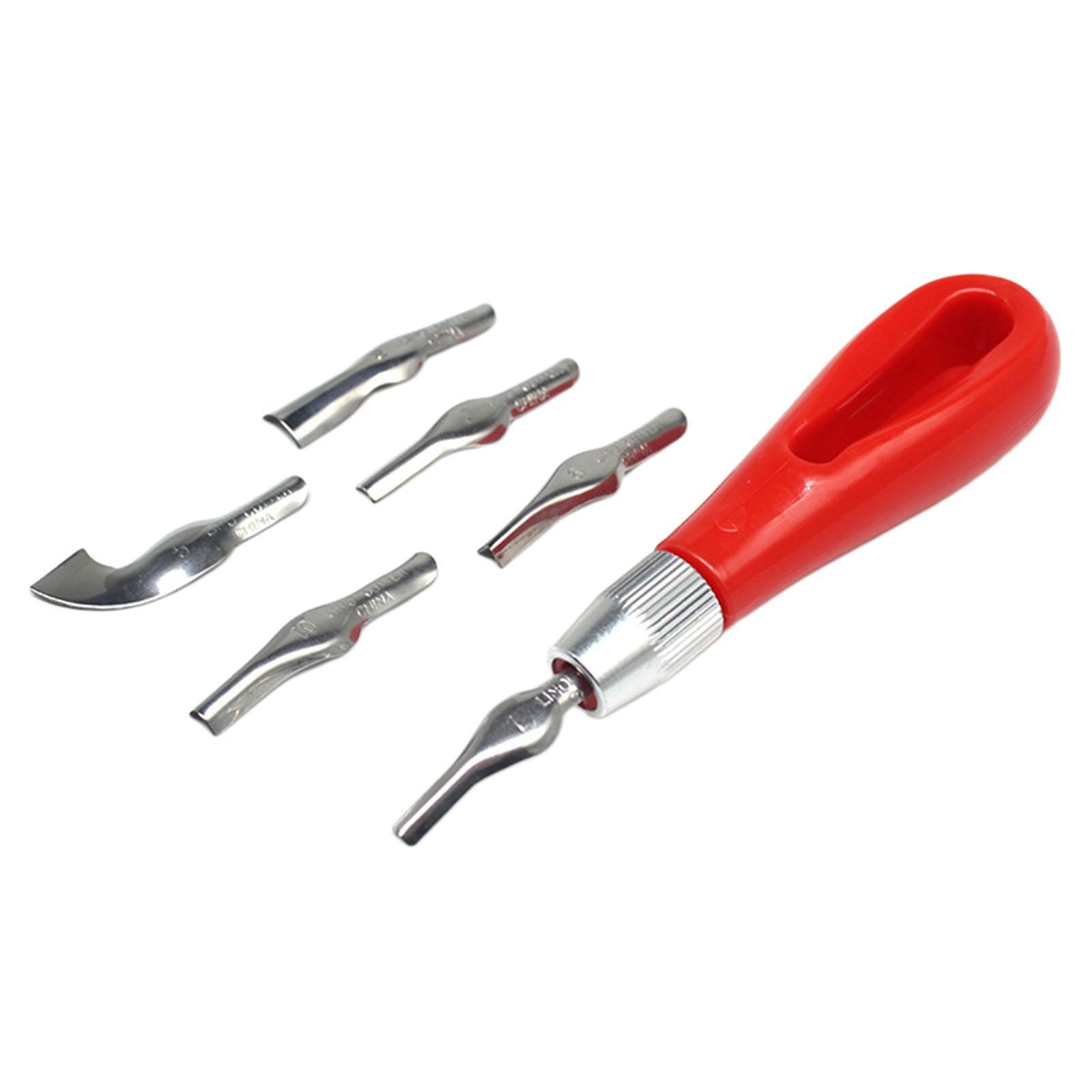 Carving Tools Kit Handcraft Craft Decorative Painting Printing Ornament