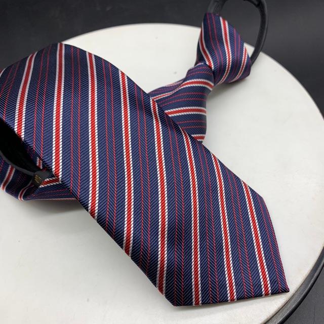 Cavat nam trung niên ngang 8cm thắt sẵn mẫu cà vạt nam mới GiangPKC