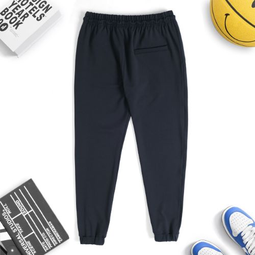 Quần Jogger Thun Thể Thao Cao Cấp SB - Simple &amp; Basic, unisex, chất thun co giãn, màu xanh đen