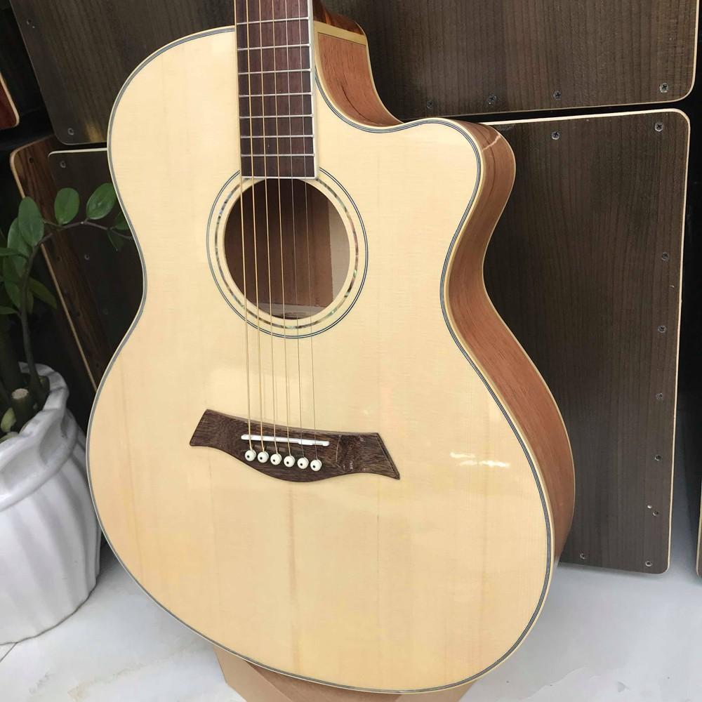 ĐÀN GUITAR ACOUSTIC GỖ THỊT CAO CẤP SVA4 - TẶNG FULL PHỤ KIỆN