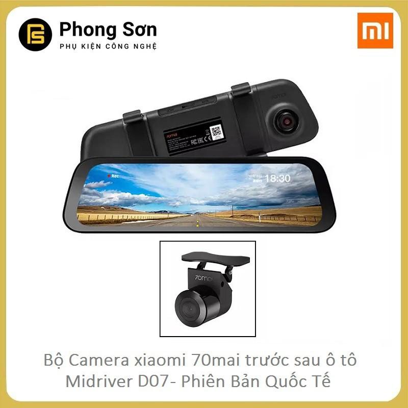 Camera hành trình gương - 70Mai rearview Dash cam Midriver D07