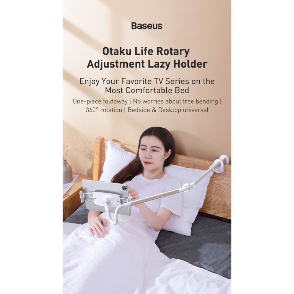 Baseus -BaseusMall VN Bộ đế giữ điện thoại chân kẹp dùng cho iPad Baseus Otaku Life Rotary (Hàng chính hãng)