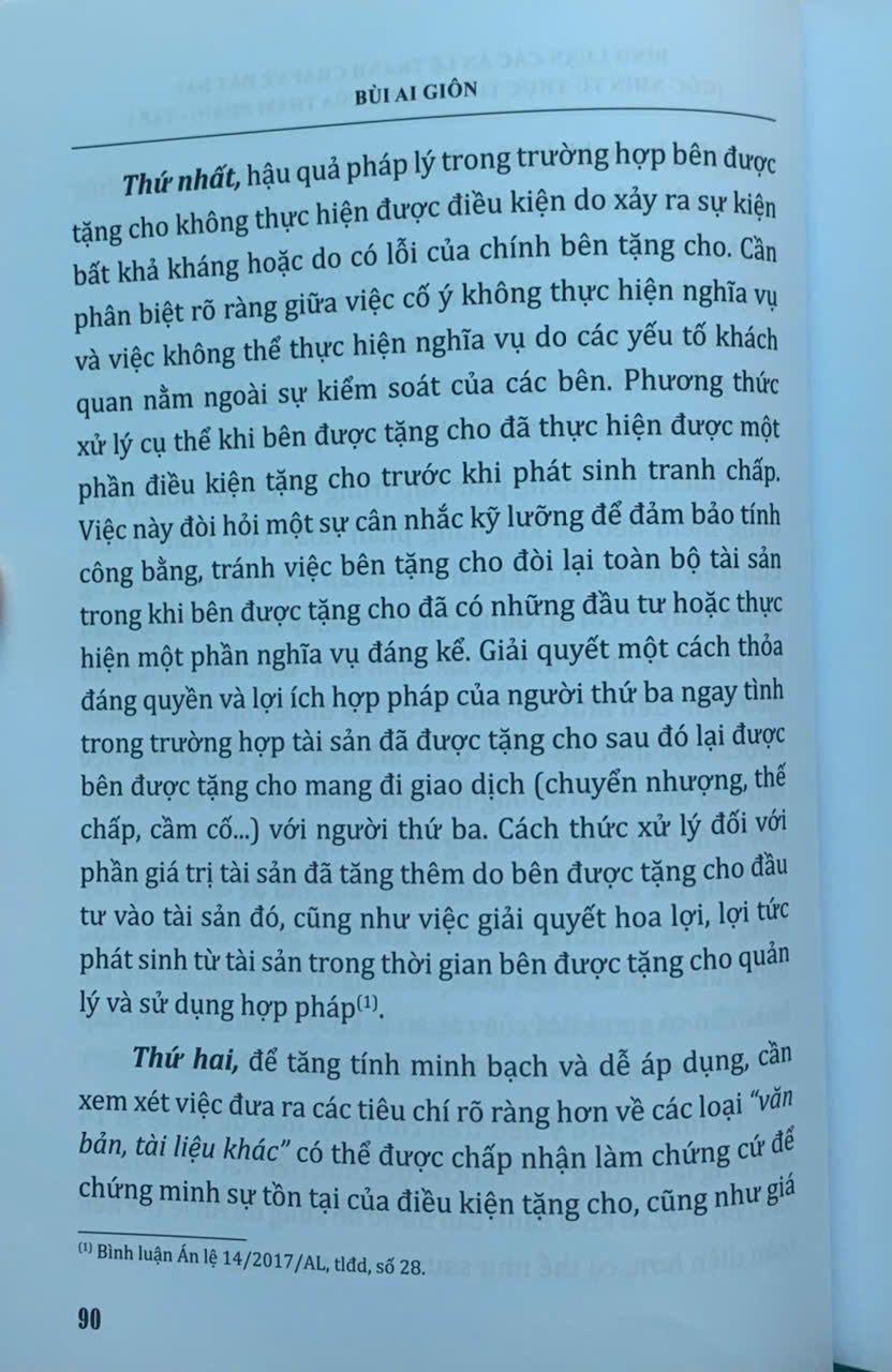 Bình luận các án lệ tranh chấp về đất đai – Góc nhìn từ thực tiễn xét xử của Thẩm phán (tập 1 và 2)