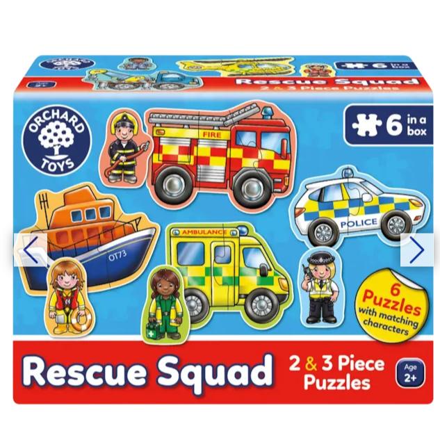 Bộ xếp hình Rescue Squad - Orchard Toys giúp trẻ phát triển khả năng quan sát và linh hoạt não bộ