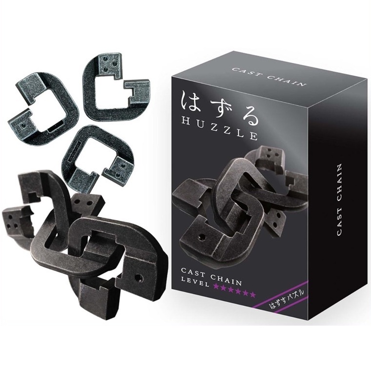 Đồ chơi trí tuệ Nhật Bản_Thử thách trí não_The 3G (Chain Link)- Hanayama Puzzle_Hack Xoắn não &amp; Giáo dục_IQ Toys_Tư Duy