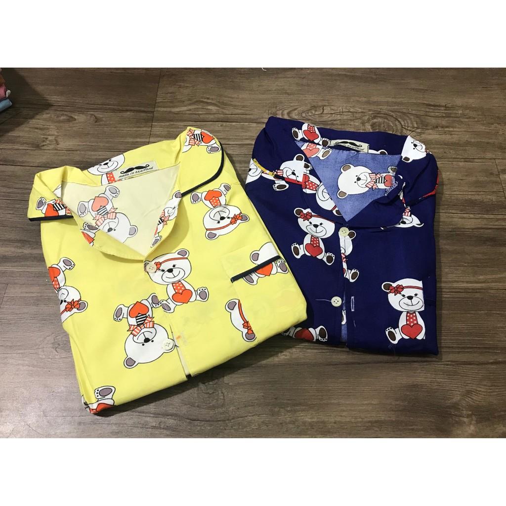 Bộ Pijama Dài Dài 49 Màu Hot 2018