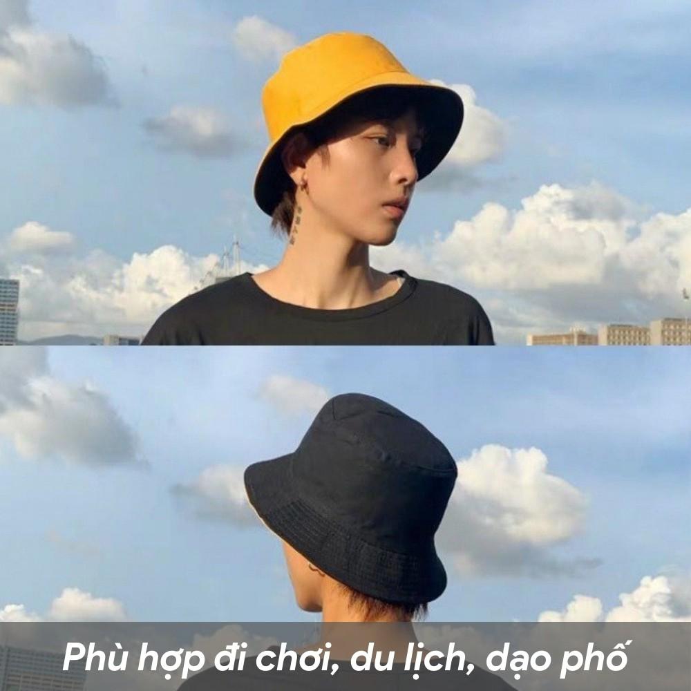 Nón Bucket Nhung Gân ON Sành Điệu Phong Cách Cá Tính