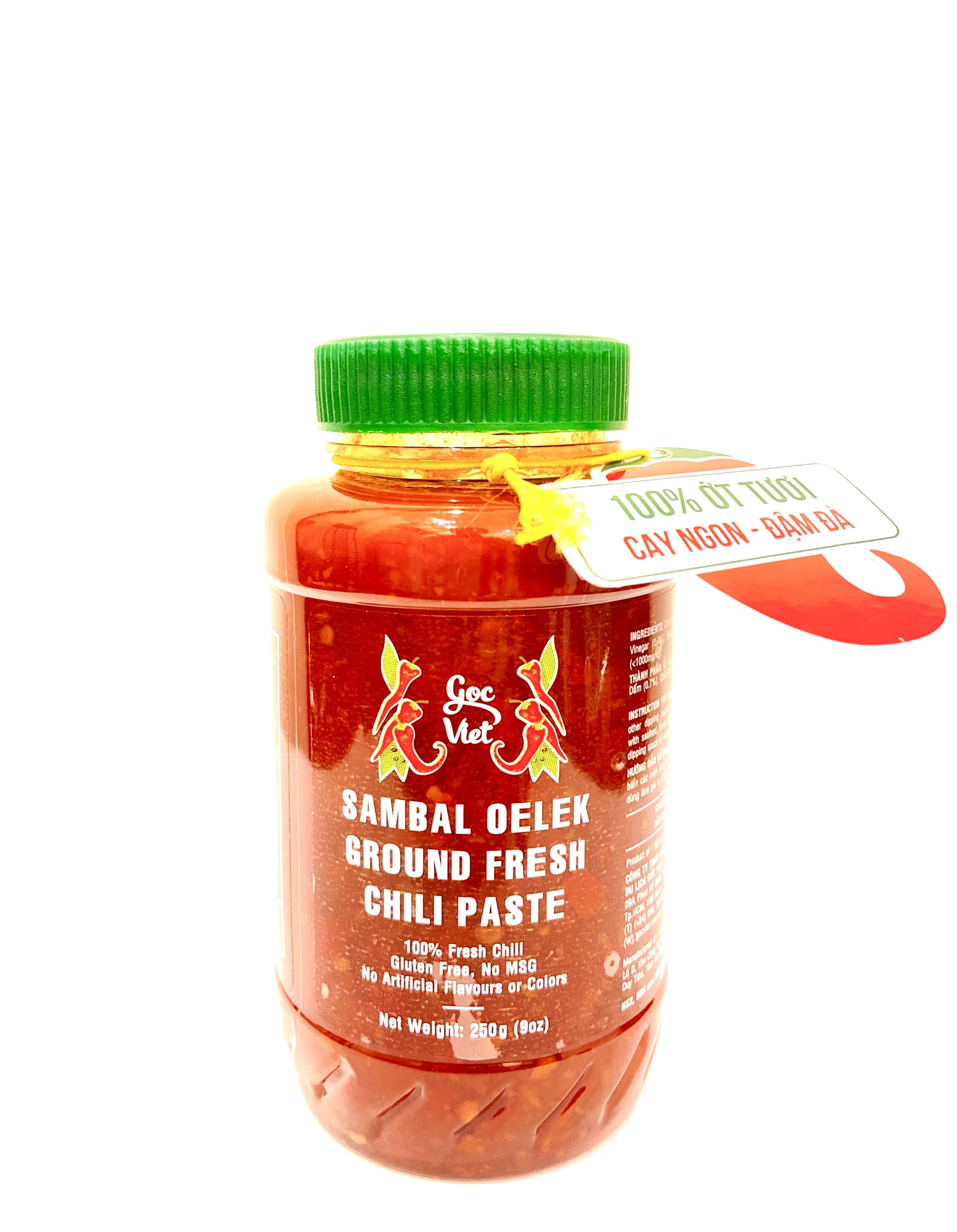 Ớt Bằm Không Tỏi Gốc Việt 250g
