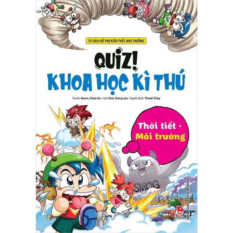 Sách Lẻ _ Quiz _ Khoa Học Kì Thú ( 10 Cuốn )