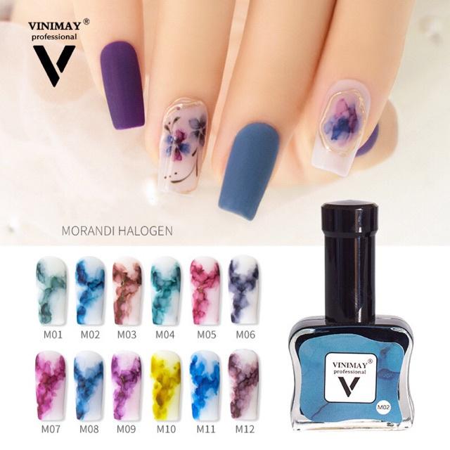 Loang cồn VINIMAY 12 màu Thiên Di Nail