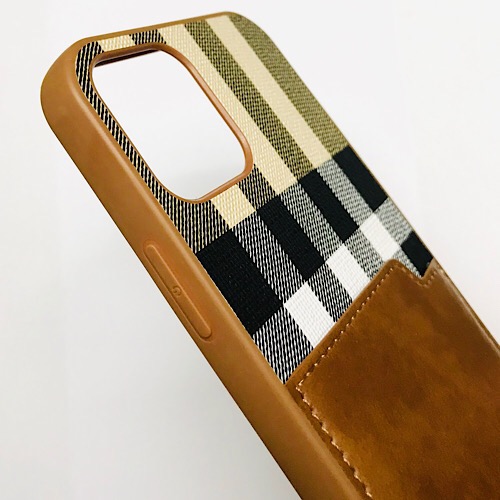 Ốp lưng cho iPhone 12 và 12 Pro Leather Wallet Pc Tpu chống sốc