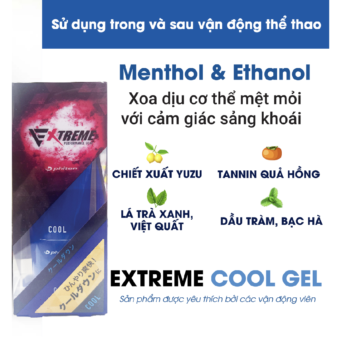 Phiten Extreme Cool Gel 110g