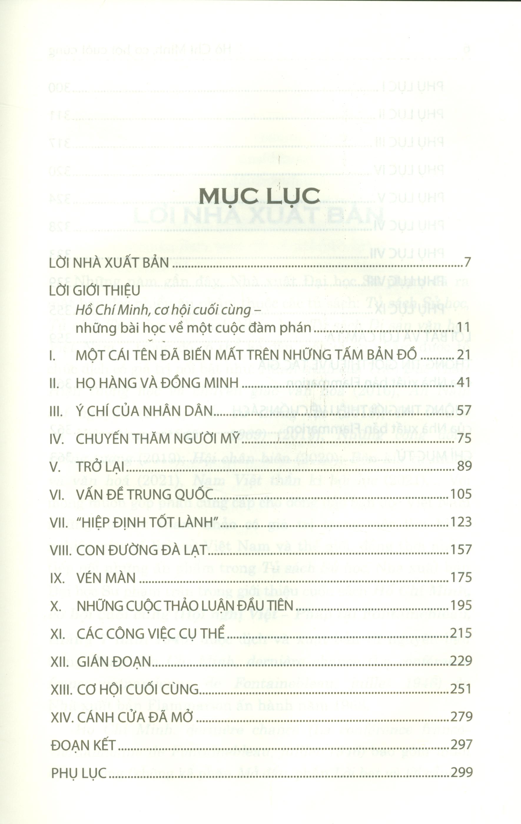 Hồ Chí Minh Cơ Hội Cuối Cùng (Hội Nghị Việt - Pháp Tại Fontainebleau, Tháng 7 Năm 1946) - Bìa cứng