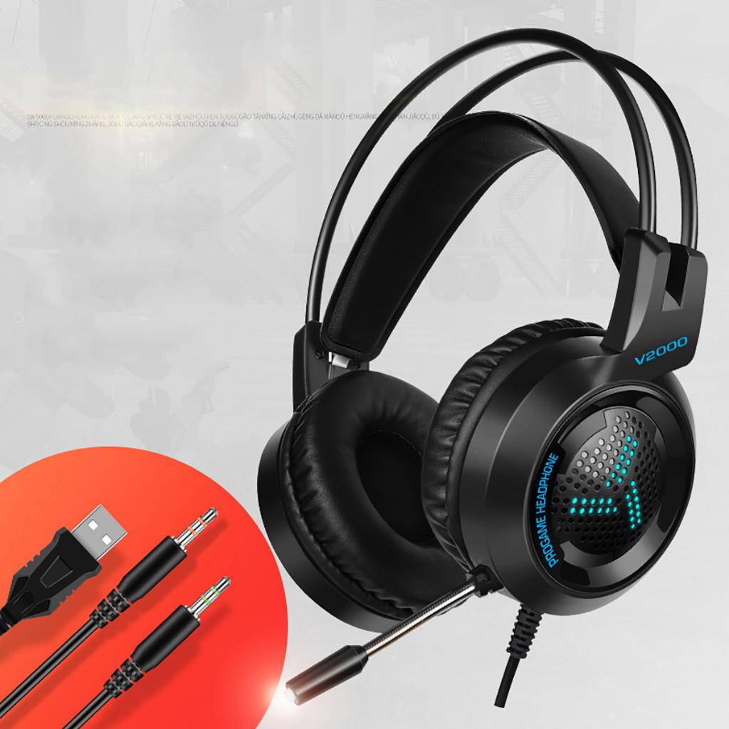  Gaming 7.1 Kênh Tai Nghe Tai Nghe Có Microphone Stereo Thiết Kế Chuyên Nghiệp Dành Cho Máy Tính Laptop Game Thủ