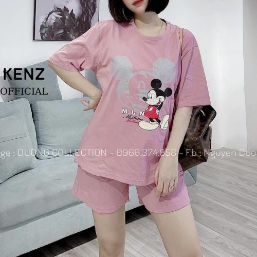 Bộ mặc nhà dễ thương họa tiết MICKEY - chất vải cotton mềm mại mát