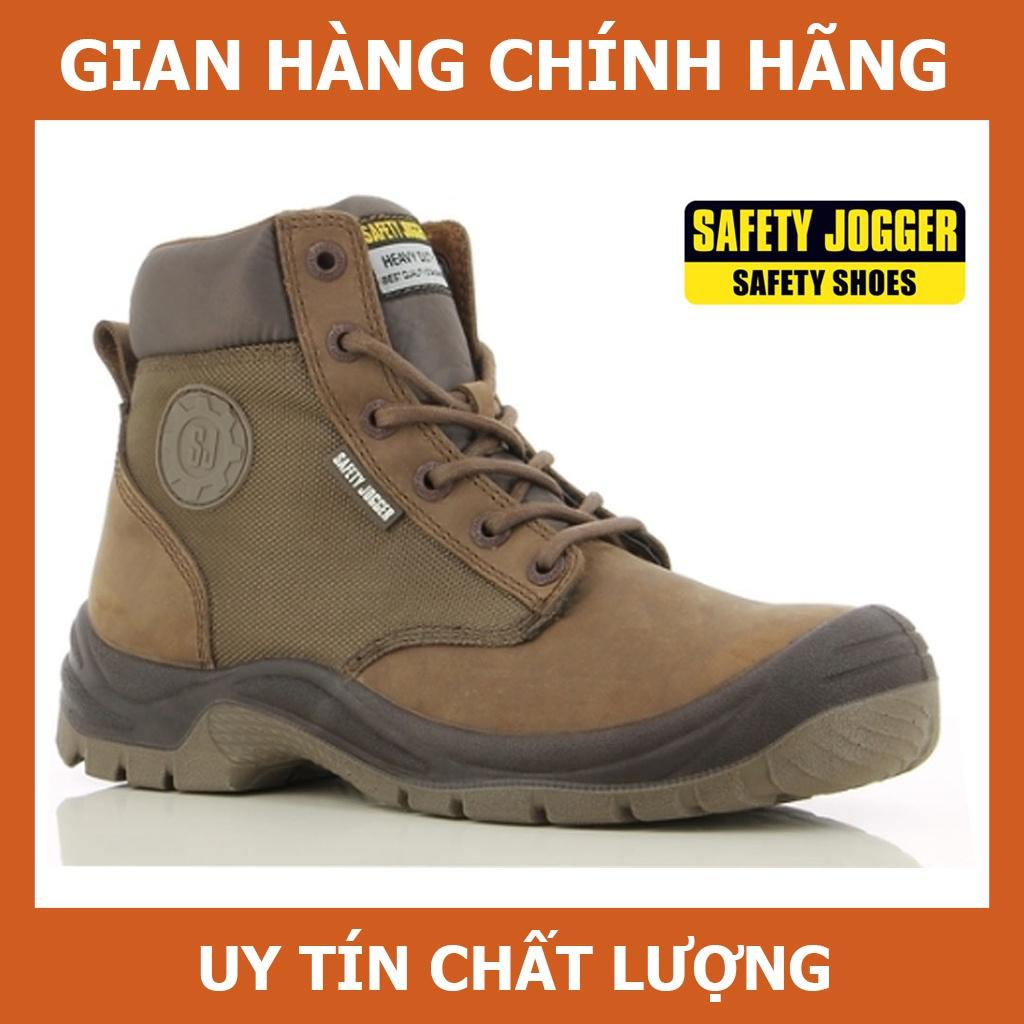 [Hàng Chính Hãng] Giày Safety Jogger Rush S3 Da Chất Lượng Cao, Đế PU Chống Đâm Xuyên, Va Đập Mạnh