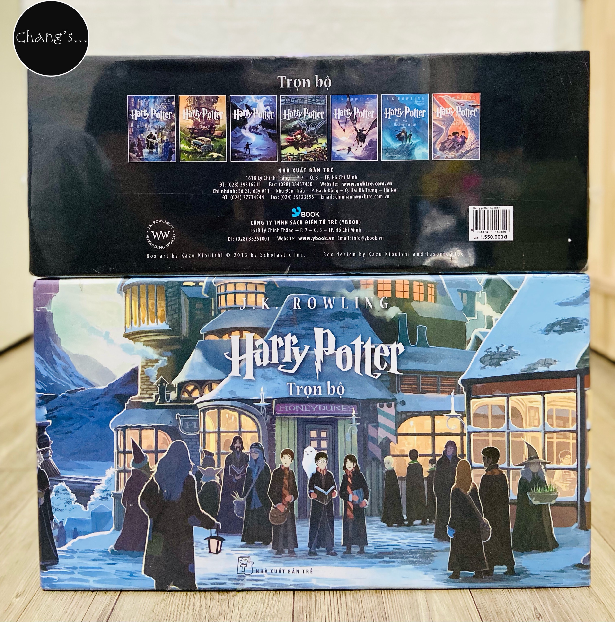 Boxset Harry Potter trọn bộ 7 tập - Nguyên seal