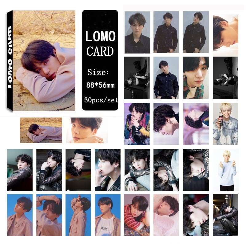 Lomo card Suga BTS "Fake Love"
