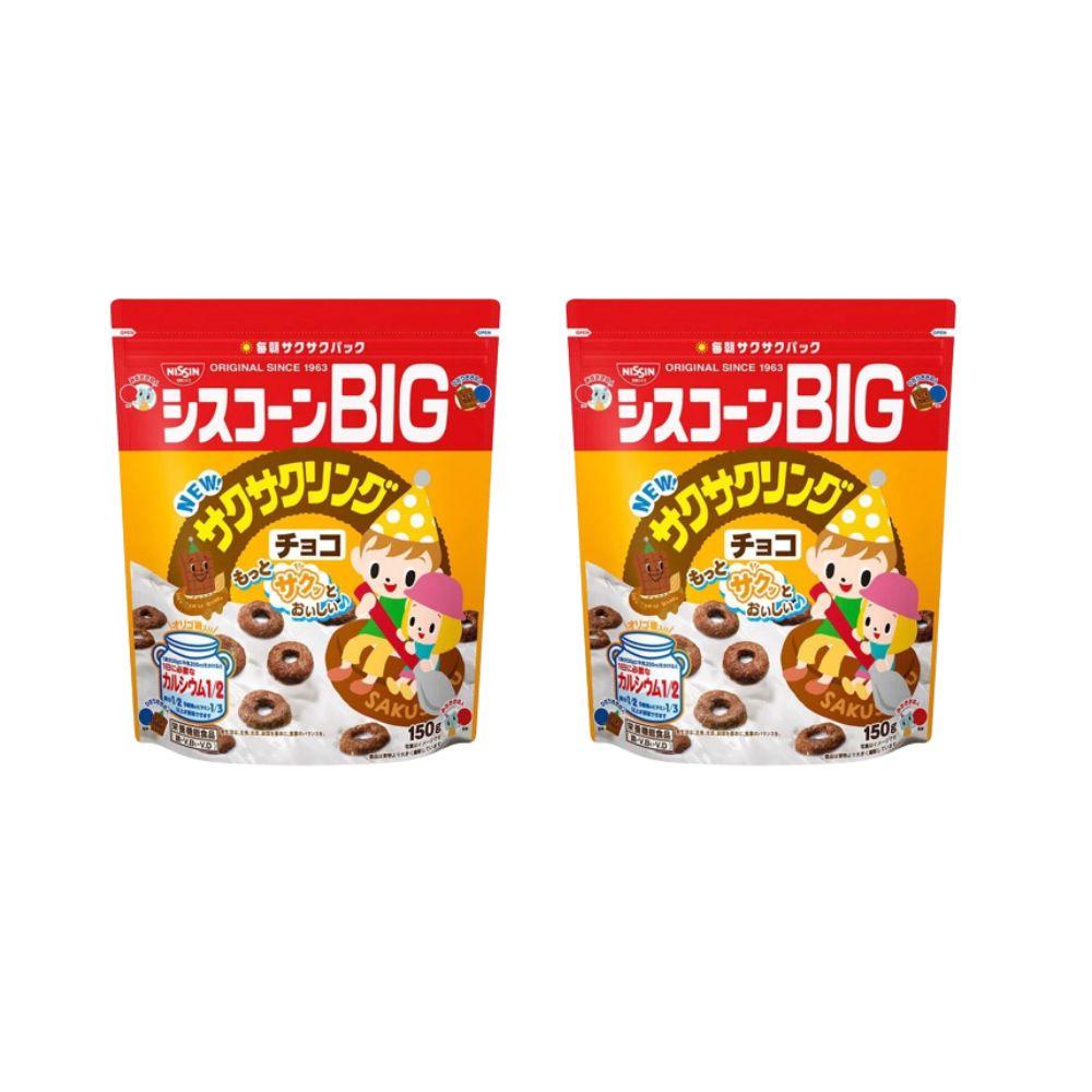 Ngũ cốc dinh dưỡng Nissin Ciscorn Big Choco Ring 150g