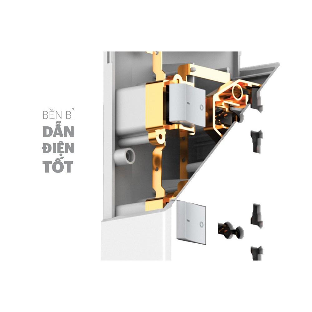 Ổ cắm điện Sunhouse Apex APE OC1-3R - 3 ổ cắm có 3 công tắc riêng