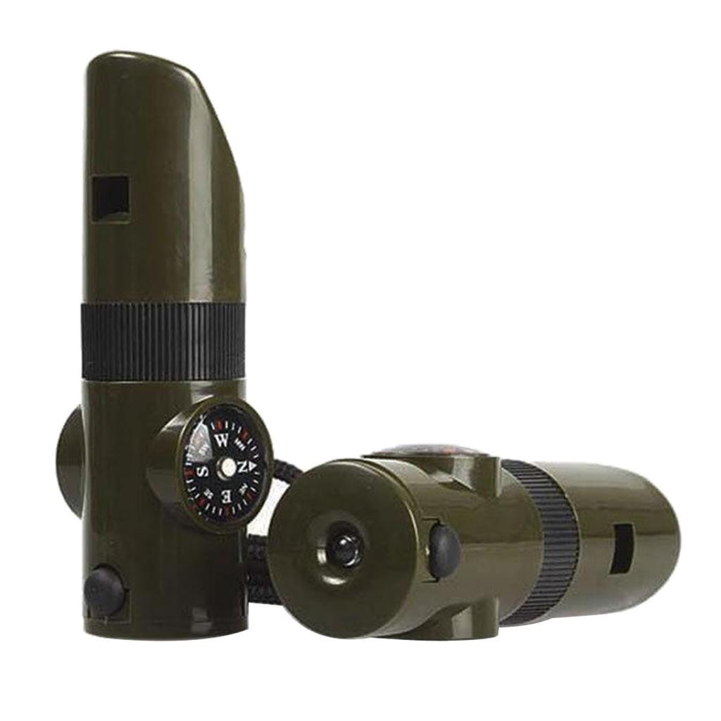 Survival Whistle with Lanyard Outdoor Camping Hiking Sports Tools