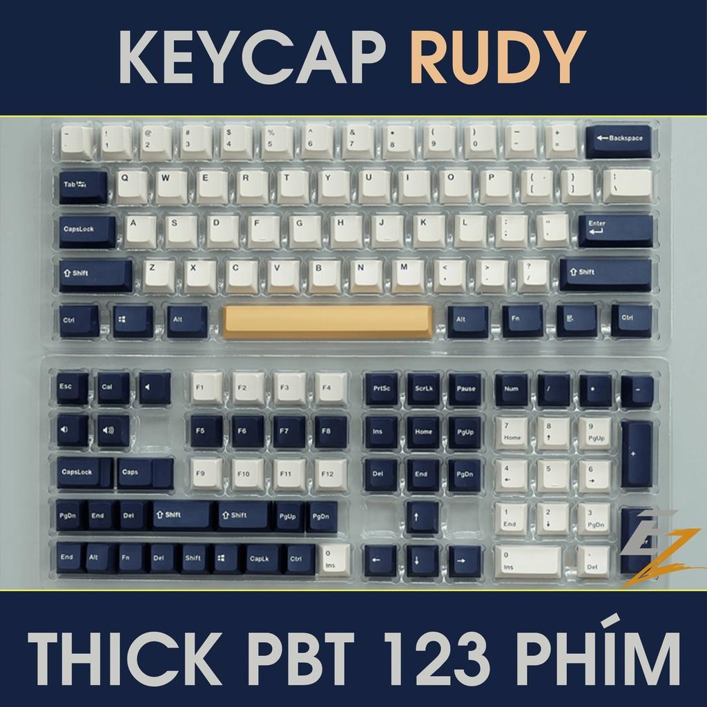 Keycap Cho Bàn Phím Cơ Rudy OEM Profile 123 Phím | Ezpc