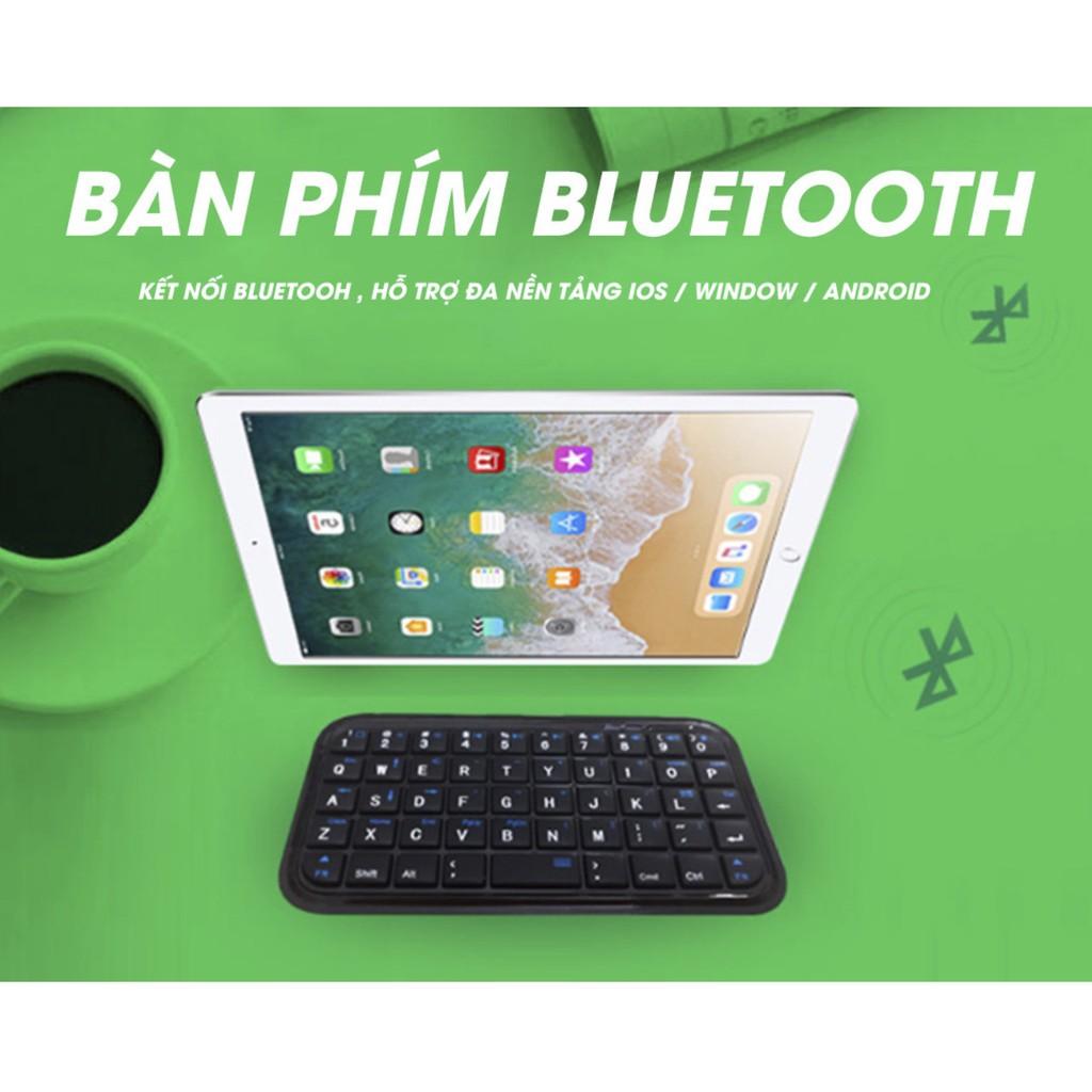 BÀN PHÍM BLUETOOTH MINI KHÔNG DÂY ALL-IN-1 KEYBOARD POCKET