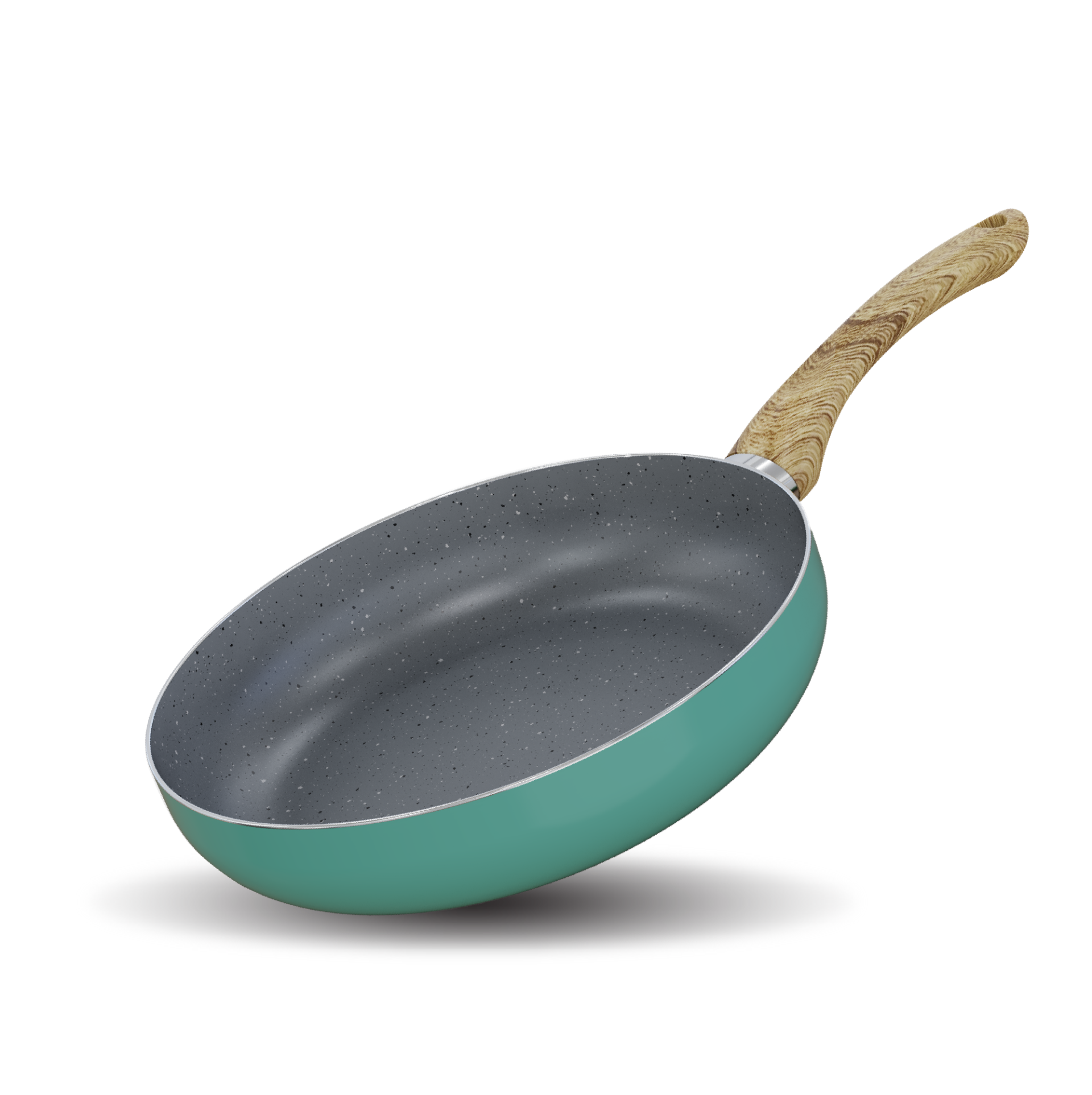 Chảo Sâu Chống Dính Vân Đá Sunhouse Clover CL30S - Hàng Chính Hãng