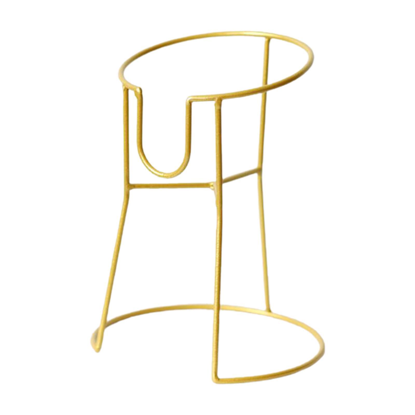 Glass Jar Drink Dispenser Metal Stand Basket Party Tea Holder M