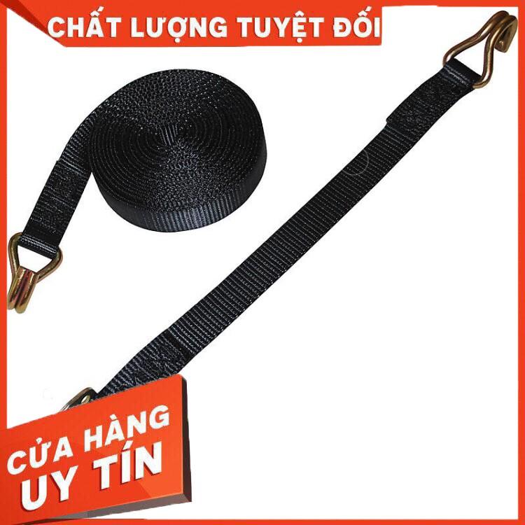 Dây Chằng Hàng Khóa Cam 38mm 6 Mét móc J