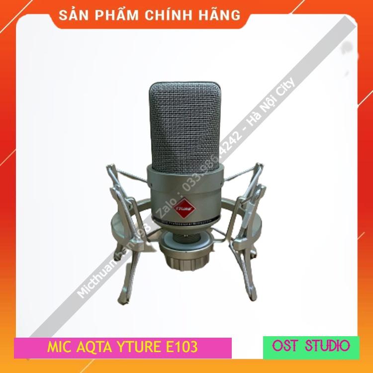 Micro Thu Âm E103 Phiên Bản Giới Hạn . Kiểu Dáng Cực Đẹp Trẻ Trung , Độ Nhạy Cao , Dễ Dàng Sử Dụng . Bảo Hành 12 Tháng