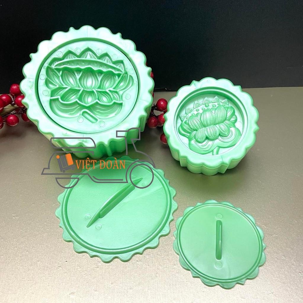 Khuôn TRÒN Nhấn Xôi Hình Hoa Hồng, SEN 3D SIÊU SẮC NÉT - Nhiều SIZE dùng nhấn ấn tạo hình sắc nét.