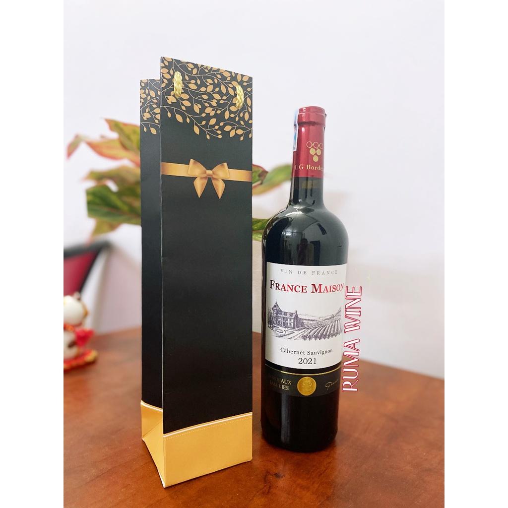 Túi giấy đựng rượu vang