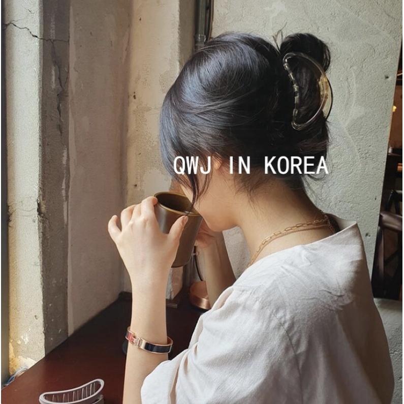 Kẹp tóc càng cua xược cào tóc màu pastel Hàn Quốc