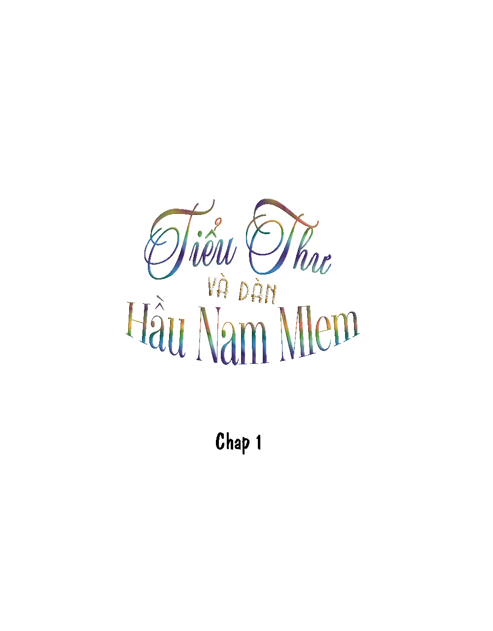 tiểu thư và dàn hầu nam mlem chapter 1 4